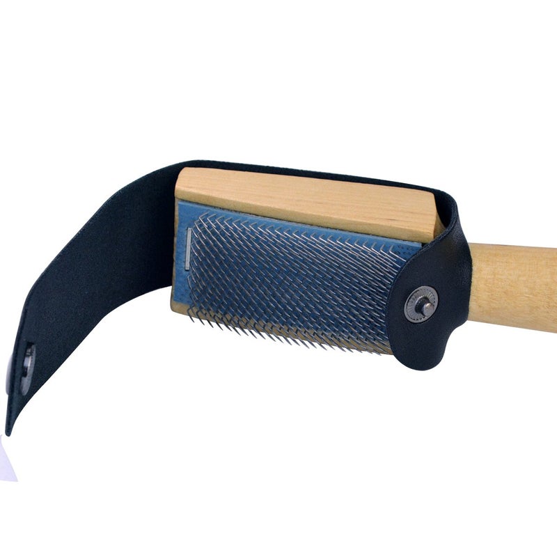Jmkcoz Dancing Shoes Brush Wooden Suede Sole Shoe Brush Cleaner Cleaning Brush for Modern Latin Dance Shoes Wire Brush - Image 5